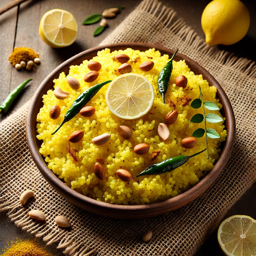 Lemon Rice with Millet