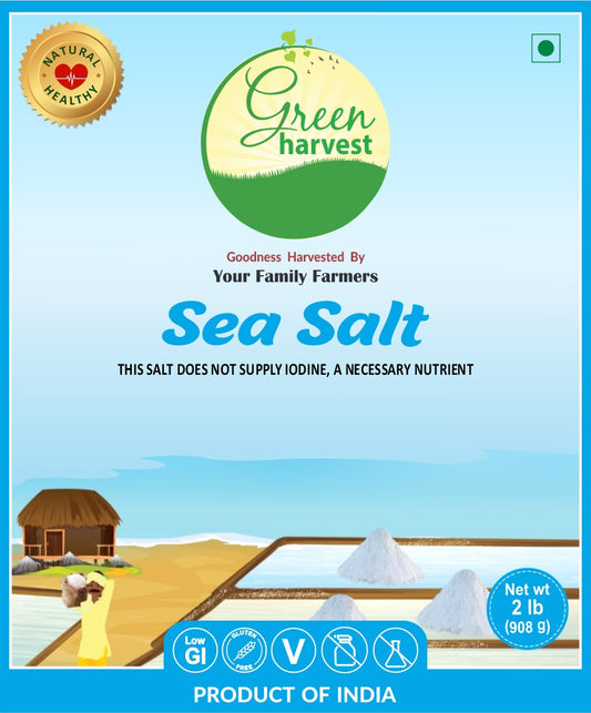 Sea Salt (2 lbs) unbleached
