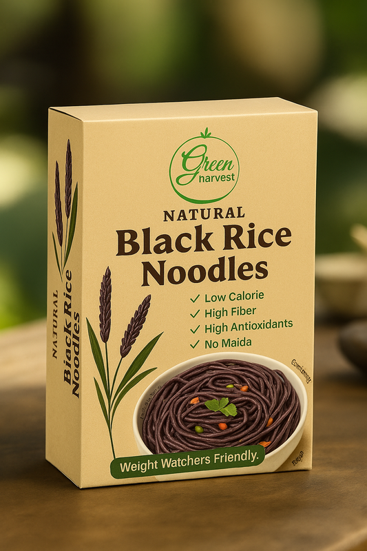 Black Rice Noodles –  No Maida | Green Harvest