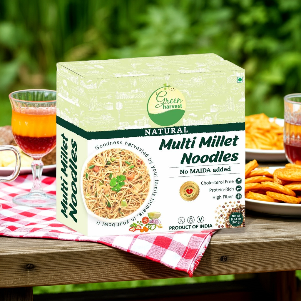Multi Millet Noodles – Healthy, Wholesome, Maida-Free