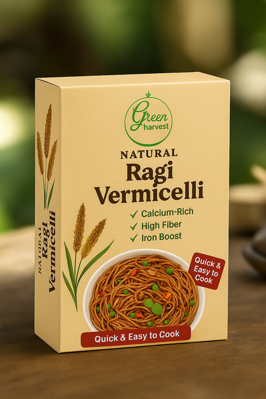 Ragi Millet Vermicelli –  No Maida | Green Harvest