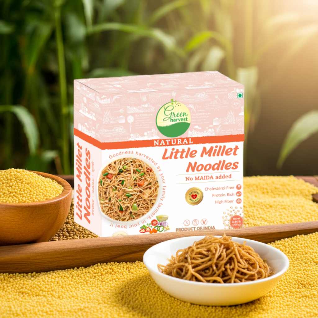 Little Millet Noodles – Healthy, Fiber-Rich, and Maida-Free
